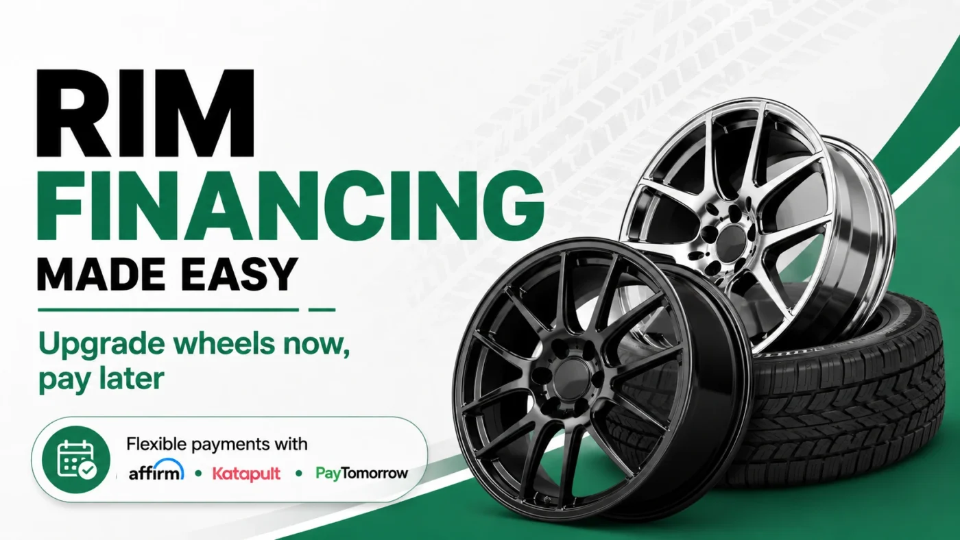 Rim financing with flexible payment options for aftermarket wheels
