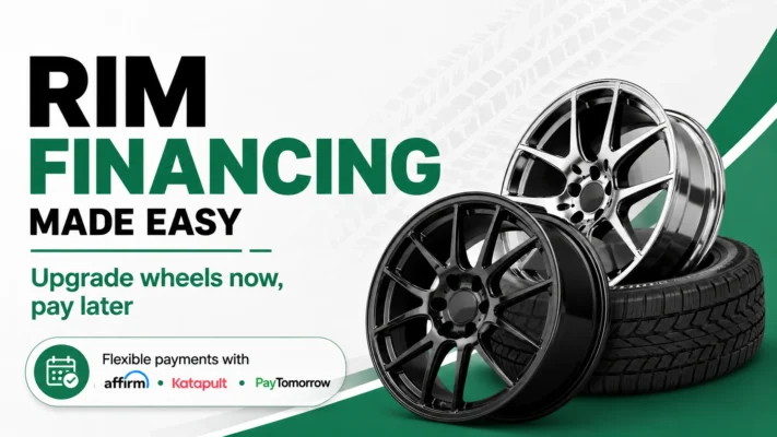 Rim financing with flexible payment options for aftermarket wheels