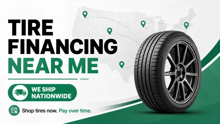 Tire financing near me with nationwide shipping and flexible payment options
