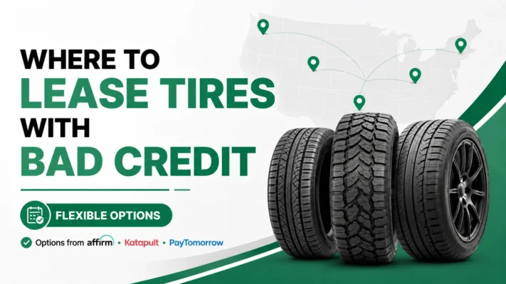 Where to lease tires with bad credit using flexible tire payment options